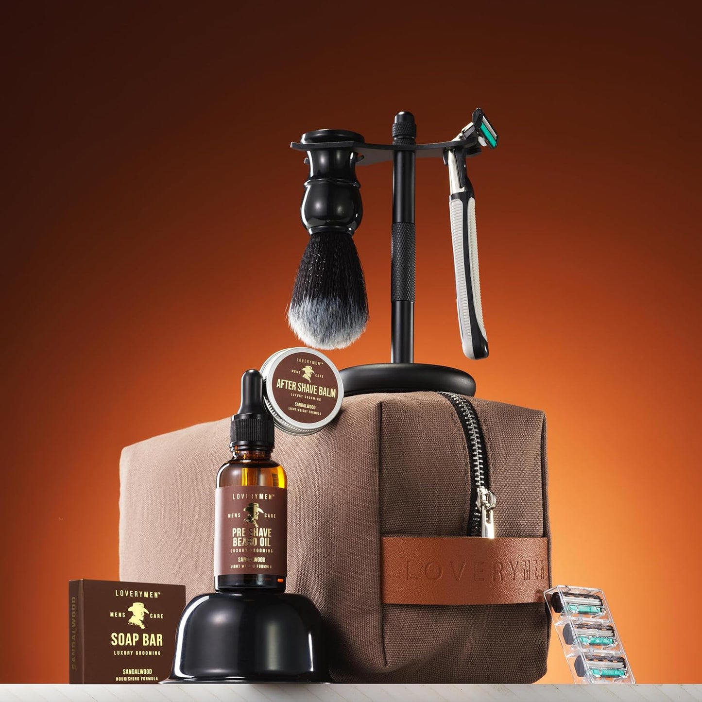 17PC MENS GROOMING KIT