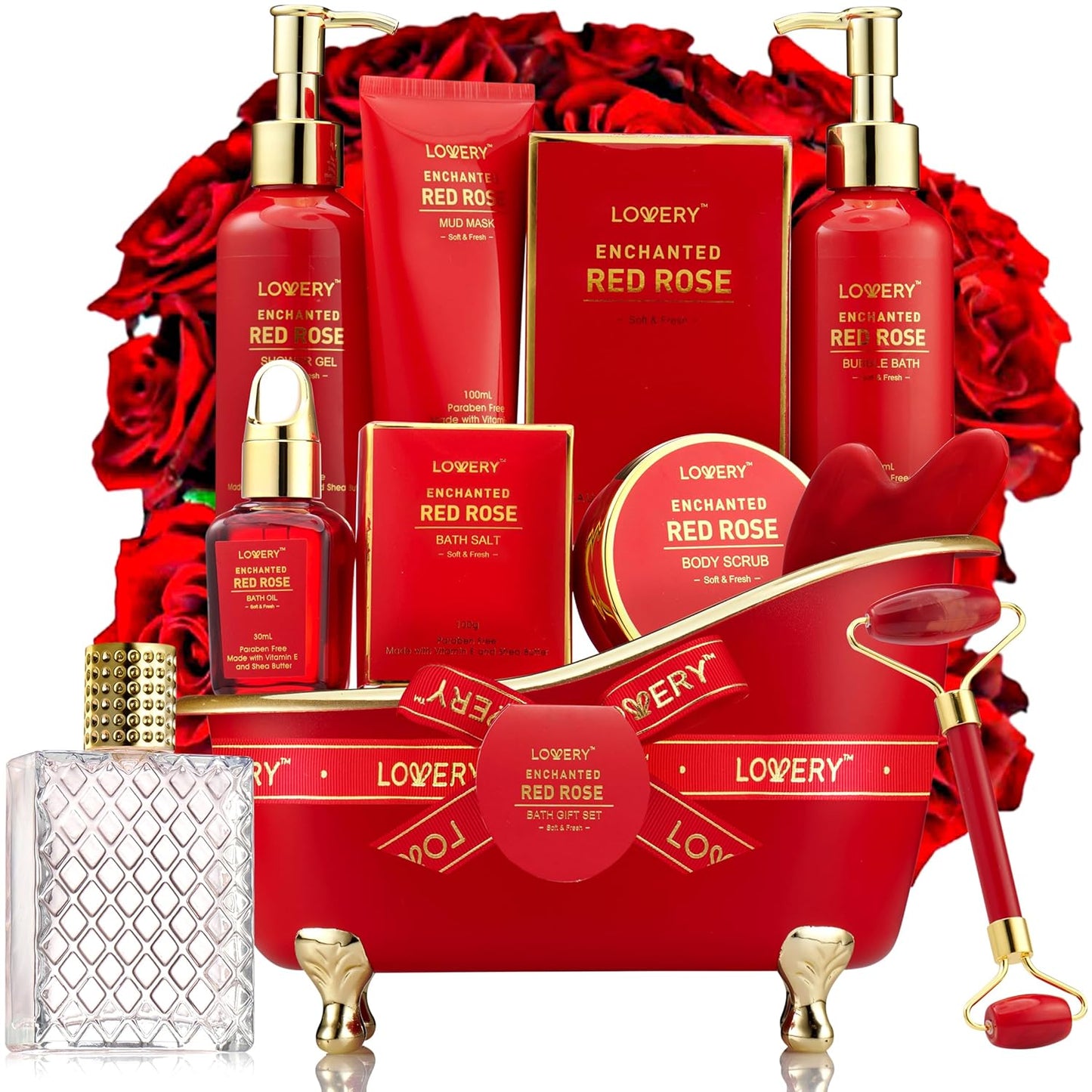 11PC WOMENS SPA & BATH SET