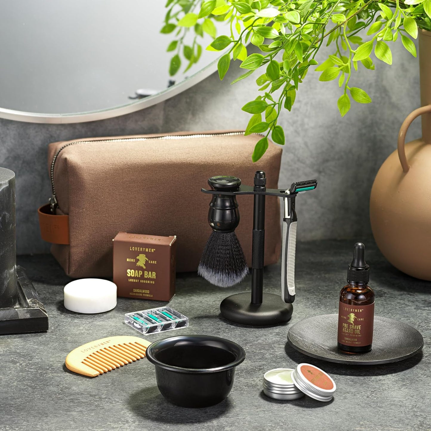 17PC MENS GROOMING KIT