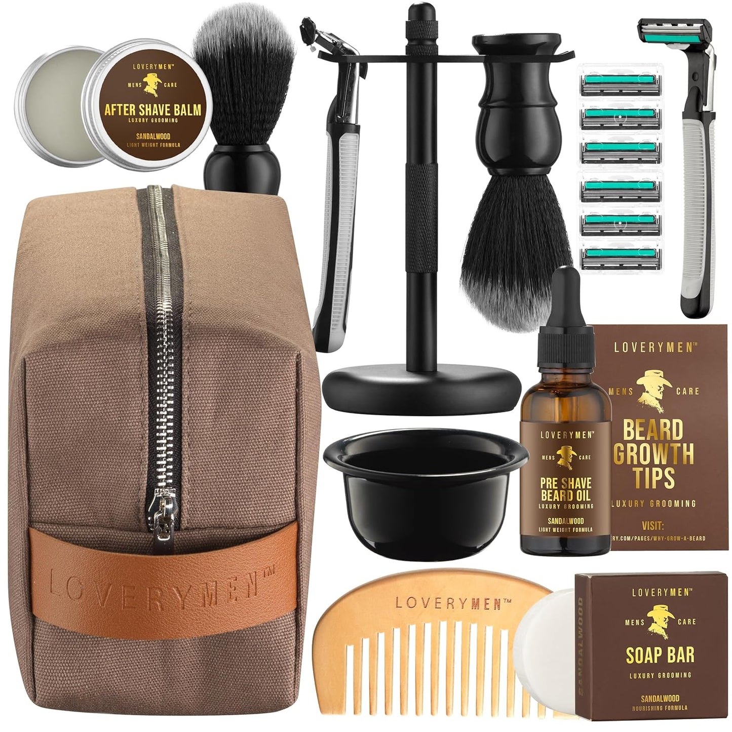 17PC MENS GROOMING KIT