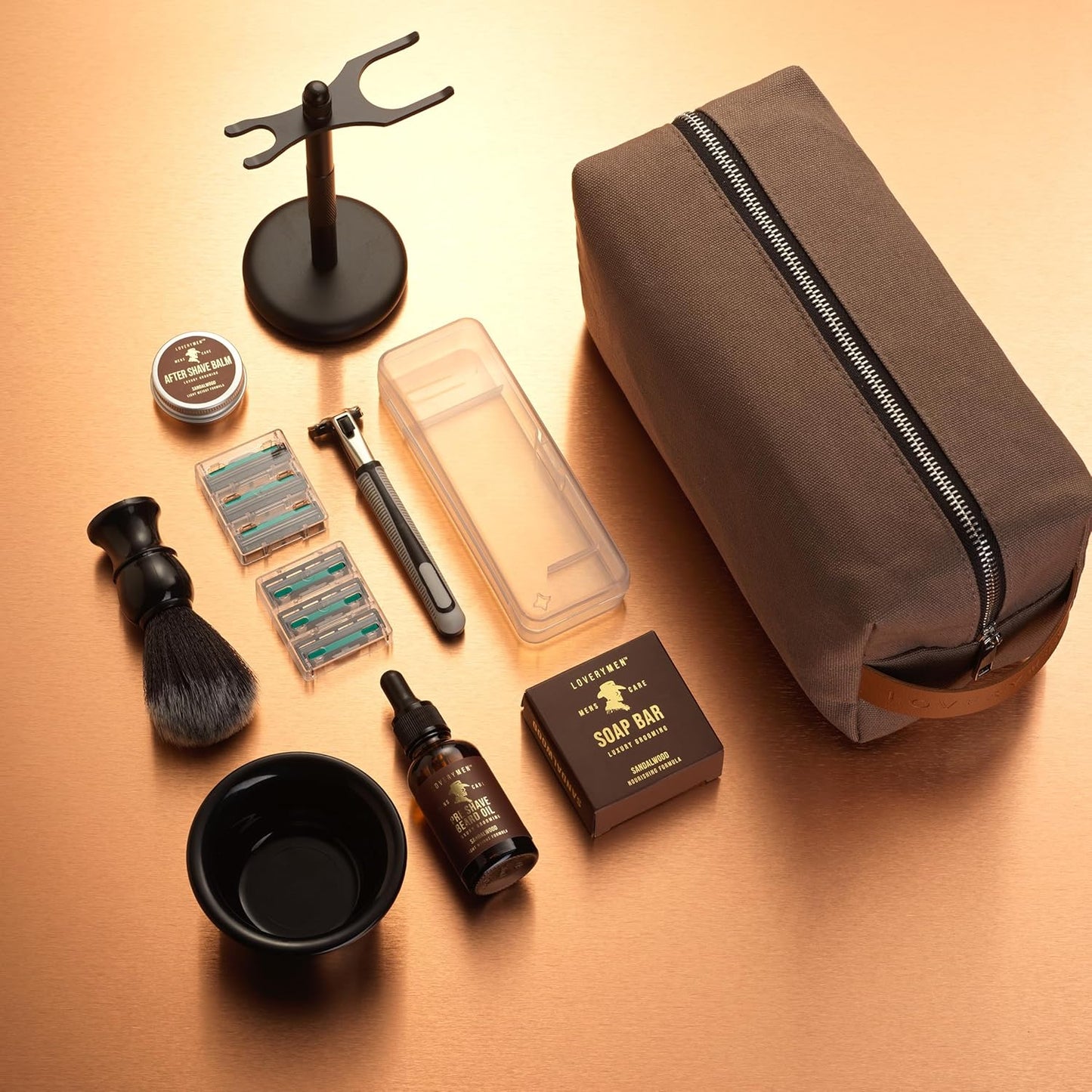 17PC MENS GROOMING KIT