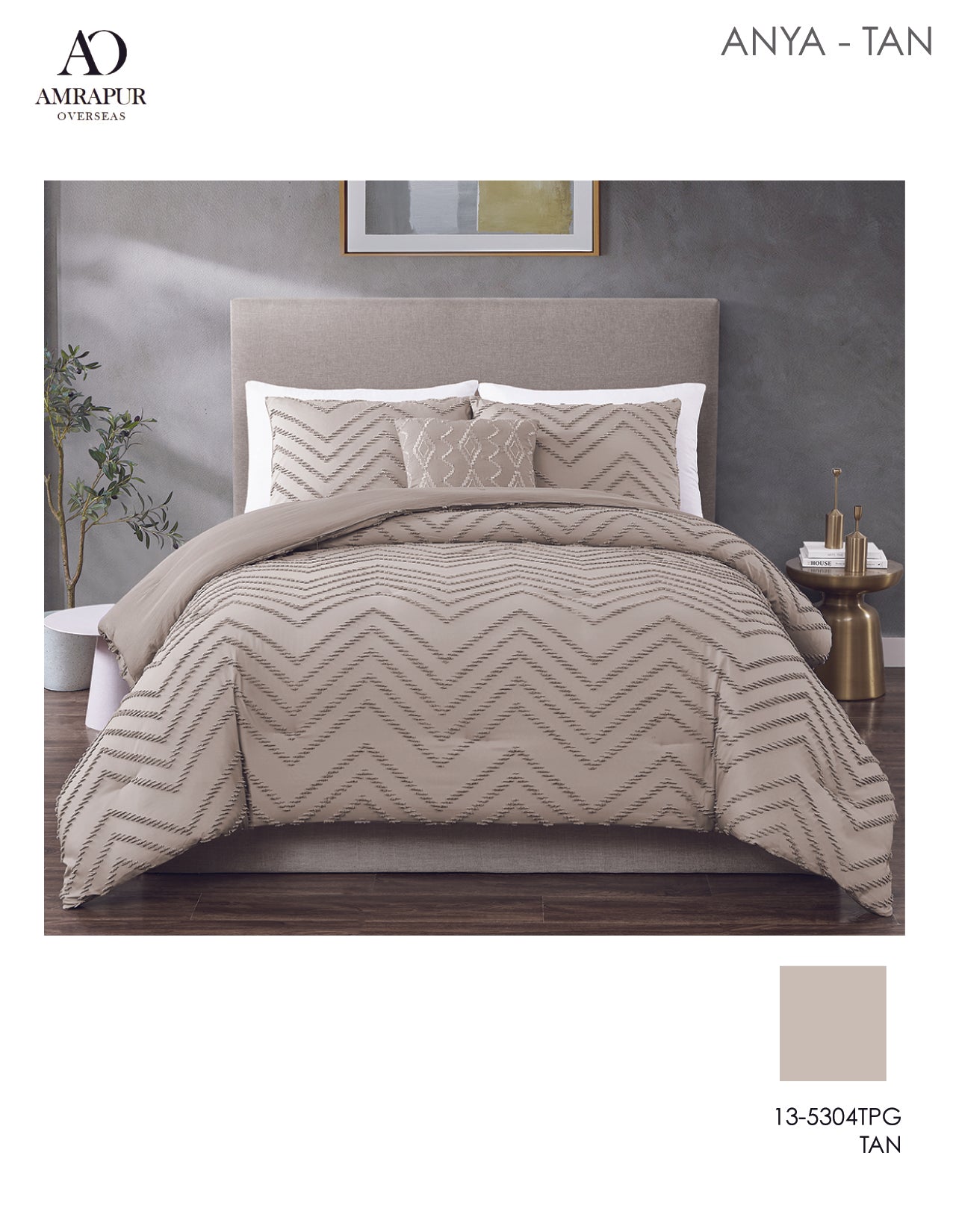 JACQUARD COMFORTER