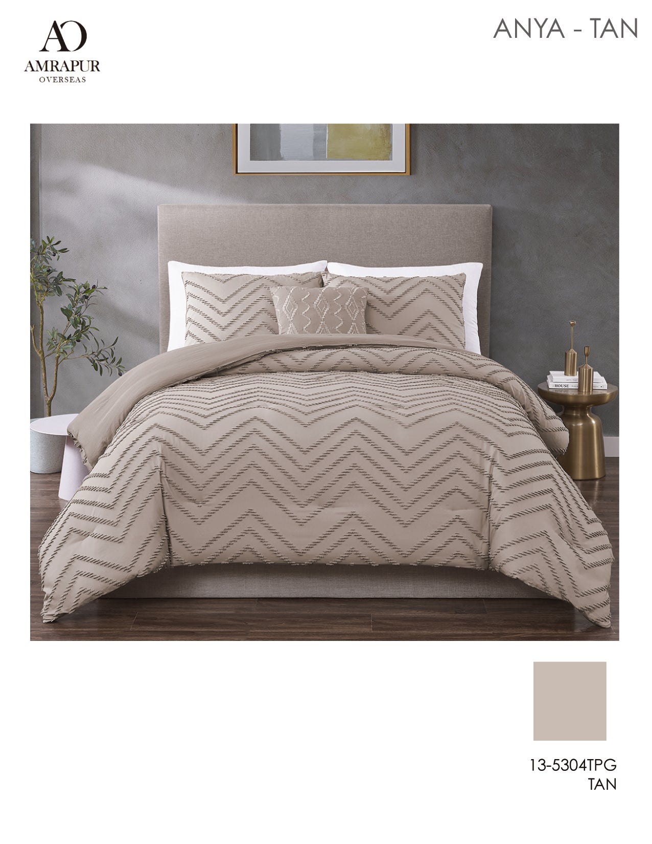 JACQUARD COMFORTER