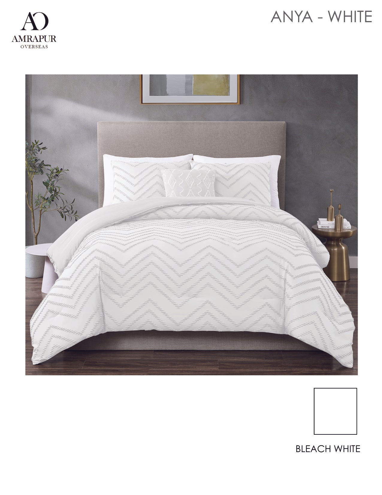 JACQUARD COMFORTER