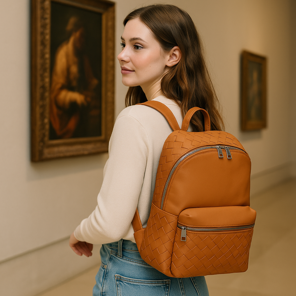 Woven 15" Backpack