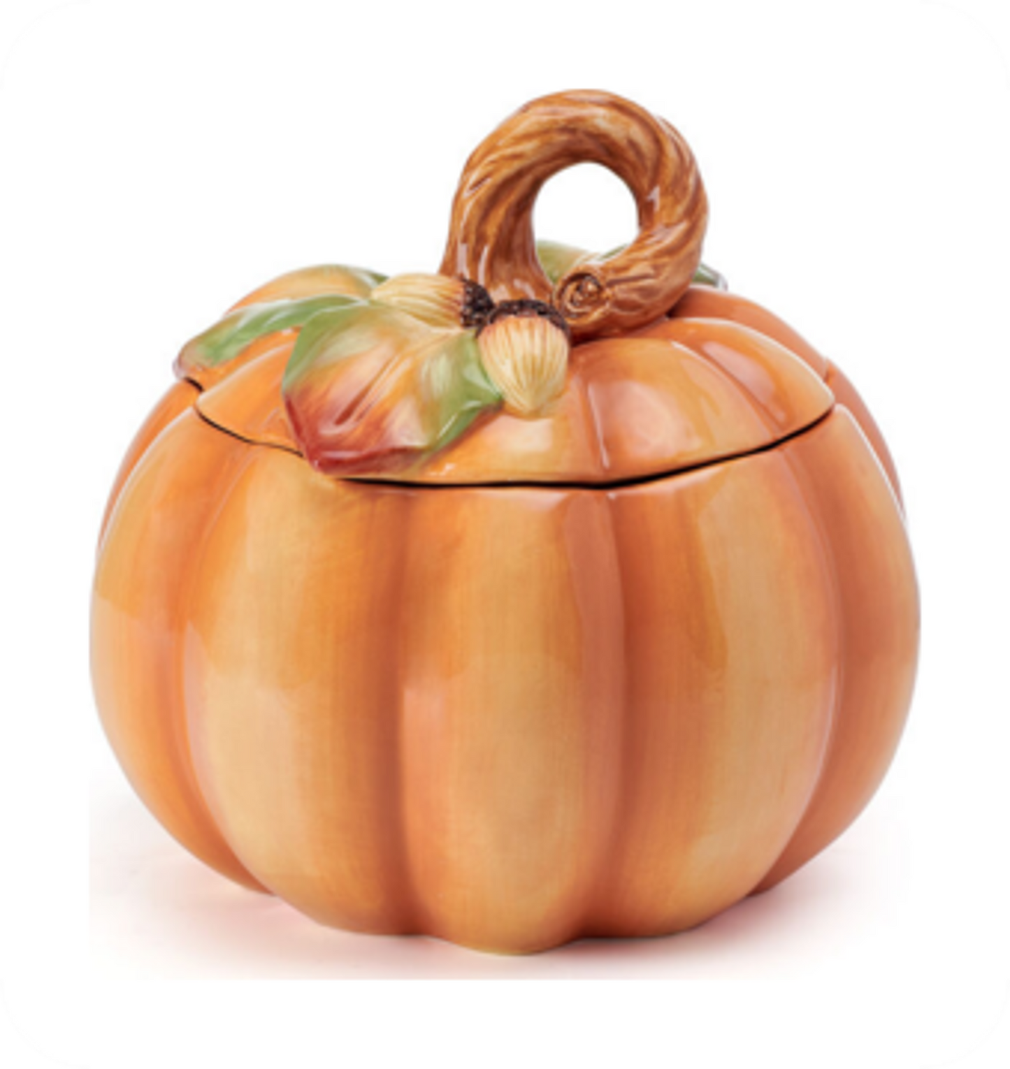 FALL HARVEST PUMPKIN COOKIE JAR