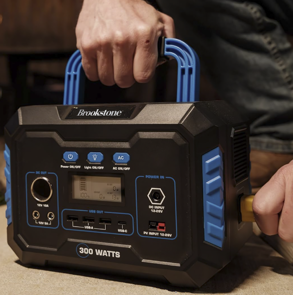 BROOKSTONE PORTABLE POWER STATION