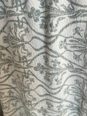 Elegant Printed Throw — Badgley Mischka New York bedding (view 2)