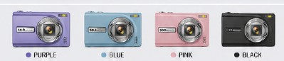 Digital camera color options
