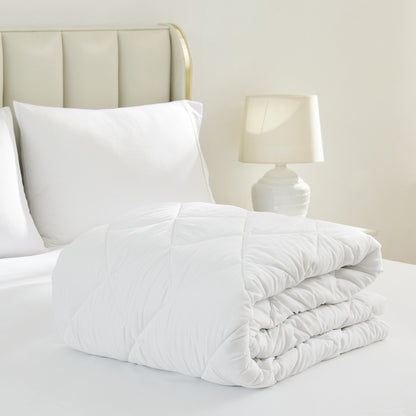 Diamond Quilted Queen Mattress Cover — Badgley Mischka New York bedding (view 2)
