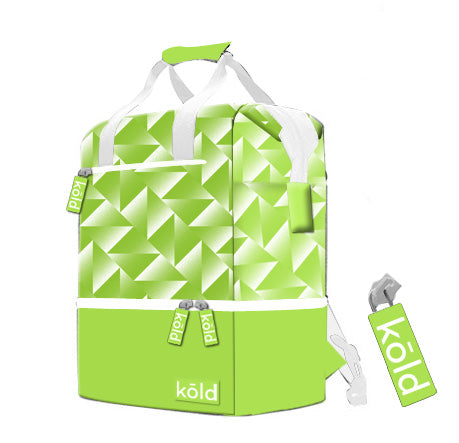 15 Can Dual Compartment Large Rectangular Lunch Cooler