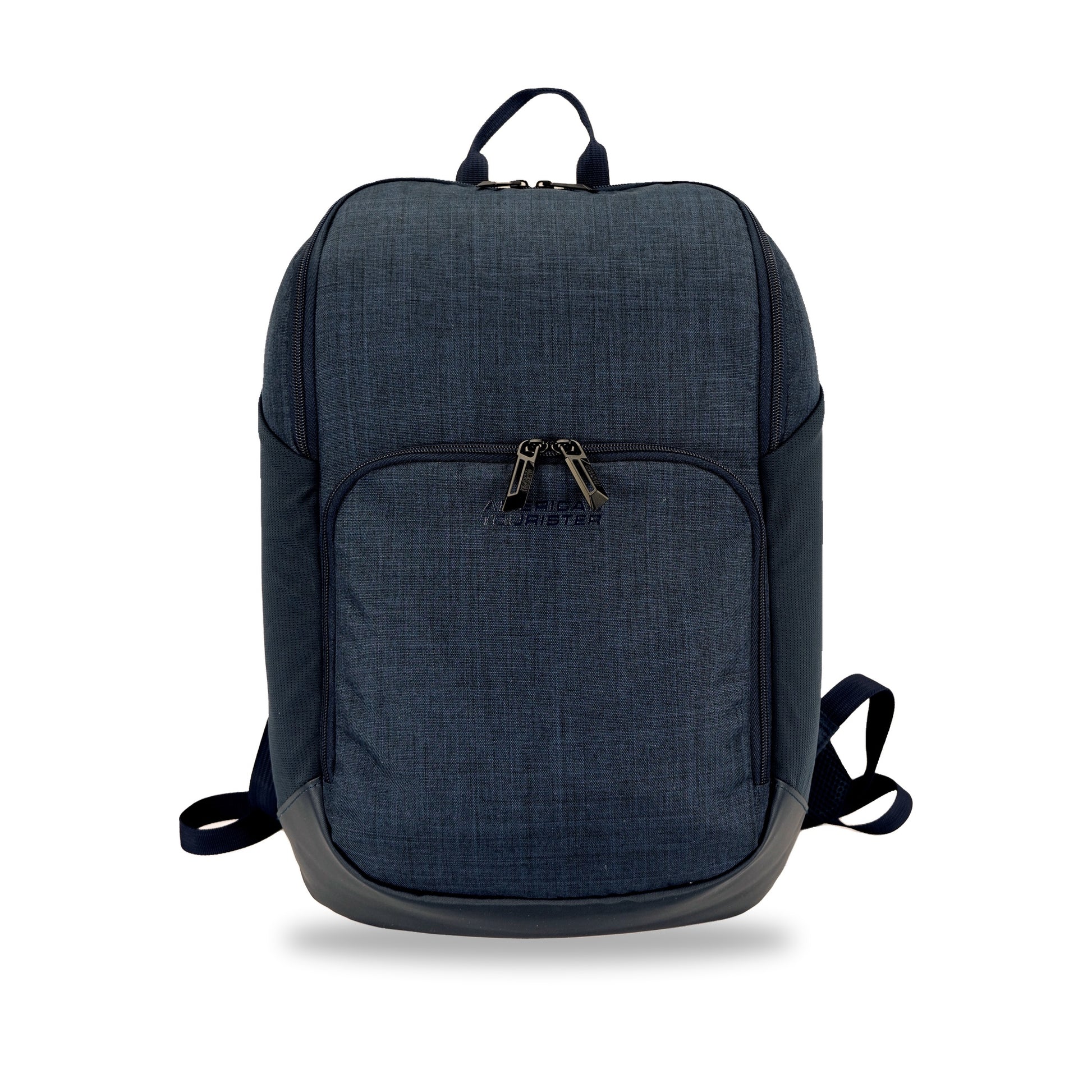 American Tourister x Atley James Slim Backpack navy - front view
