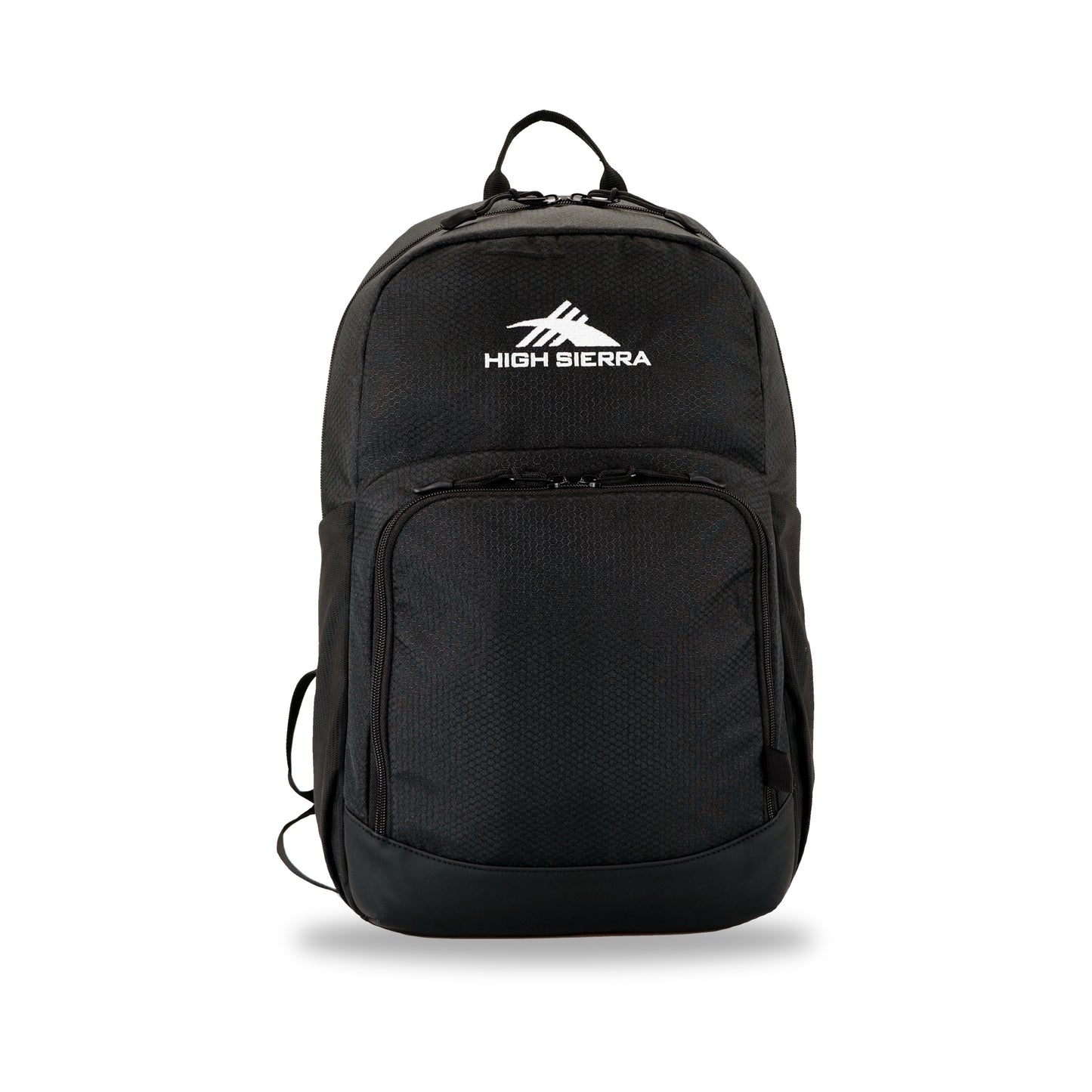 High Sierra x Atley James Honeycomb Backpack black - front view