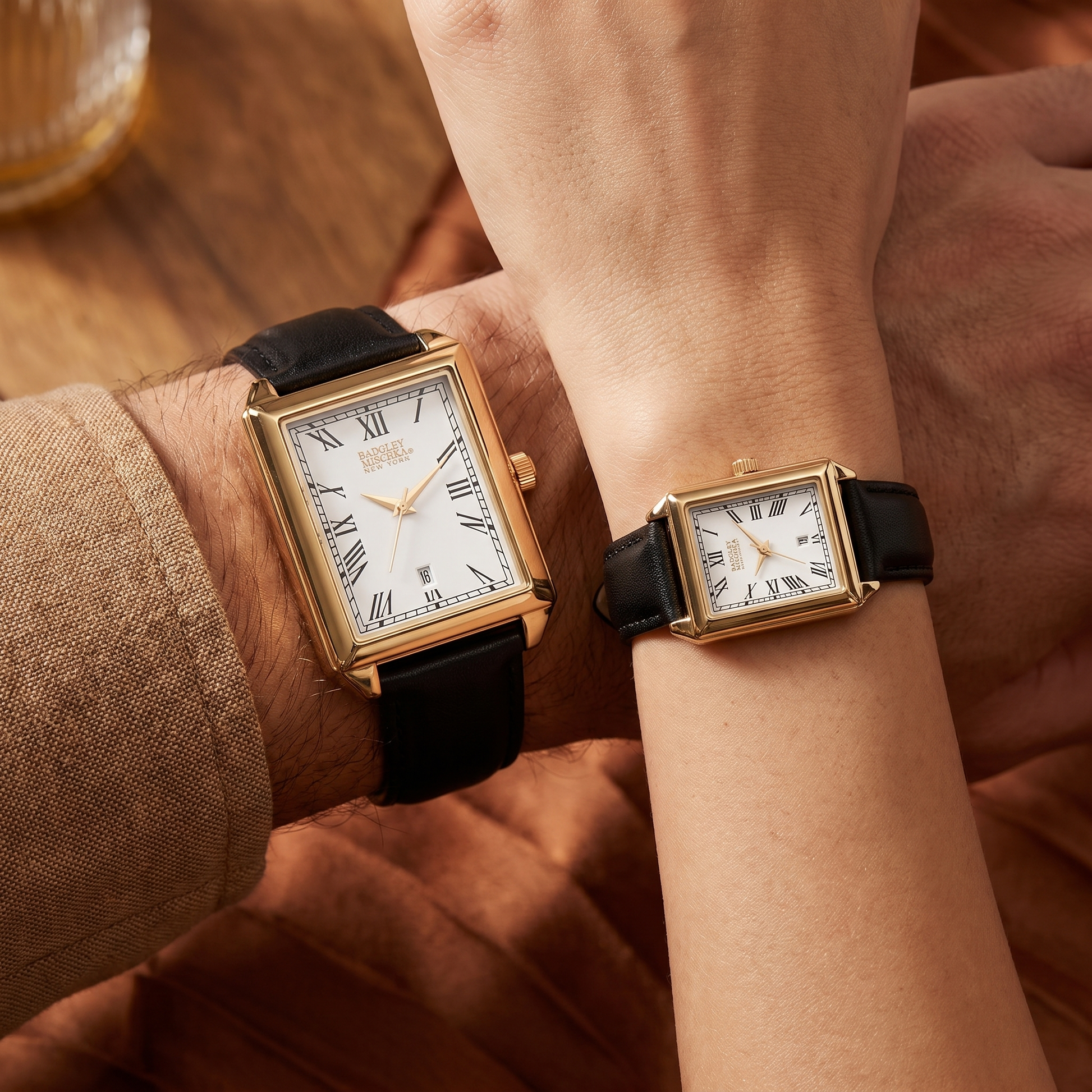 Alex Gold Tank Watch