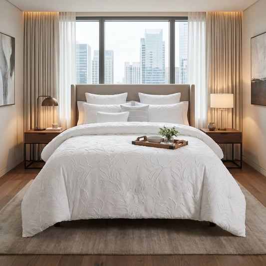 Vita 1pc Queen Comforter — Badgley Mischka New York bedding