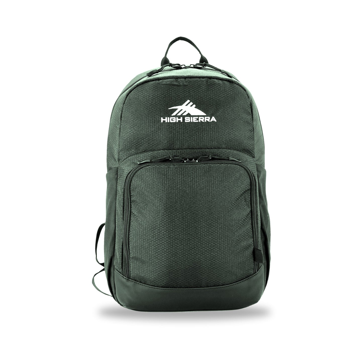 High Sierra x Atley James Honeycomb Backpack green - front view
