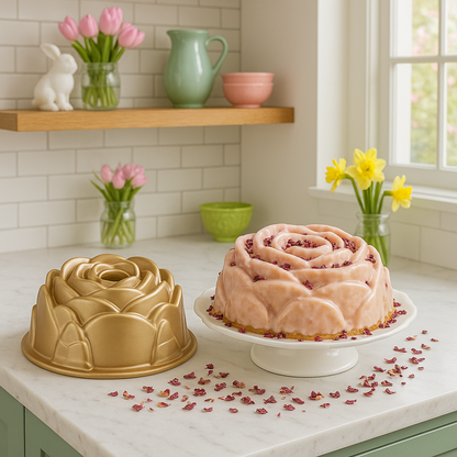 NORDIC WARE ROSE BUNDT PAN