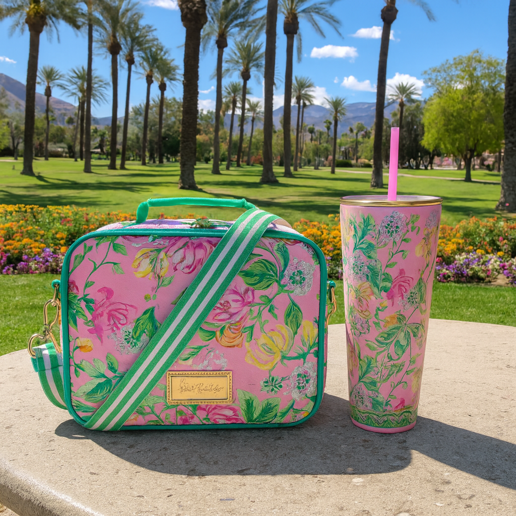 LILLY PULITZER LUNCH TOTE BUNDLE