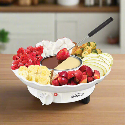 a fondue pot