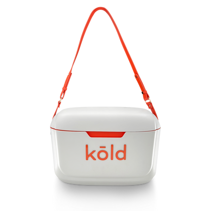Orange Hard Cooler