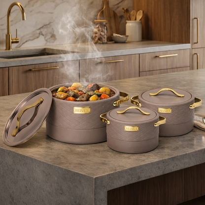 3 PIECE WARMING BOWL SETS