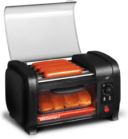 HOT DOG ROLLER & BUN TOASTER