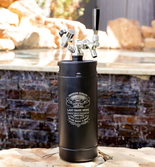 CUSTOM 128OZ MINI KEG