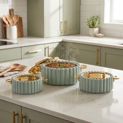 3 PIECE WARMING BOWL SETS