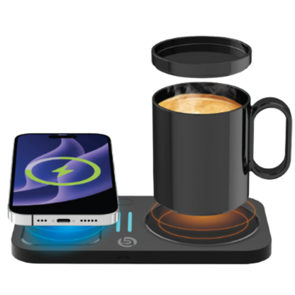 2 IN 1 MUG WARMER AND PHONE CHARGER