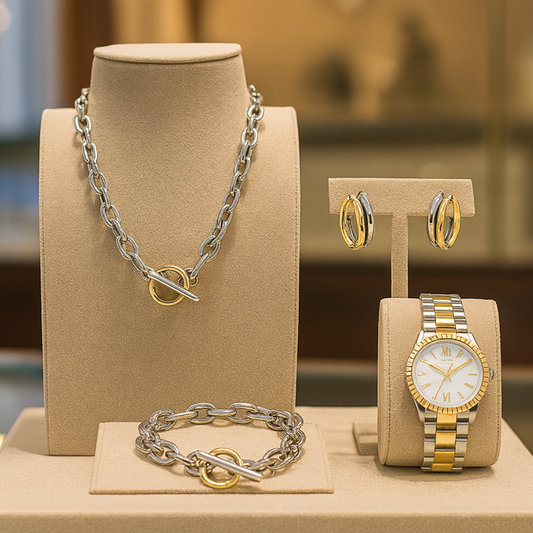 BIANCA TWO-TONE TOGGLE  COLLECTION