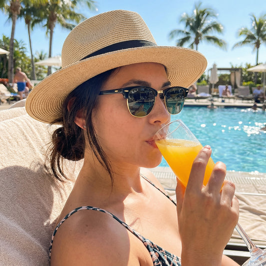 POLARIZED CLUBMASTER CLASSIC SUNGLASSES