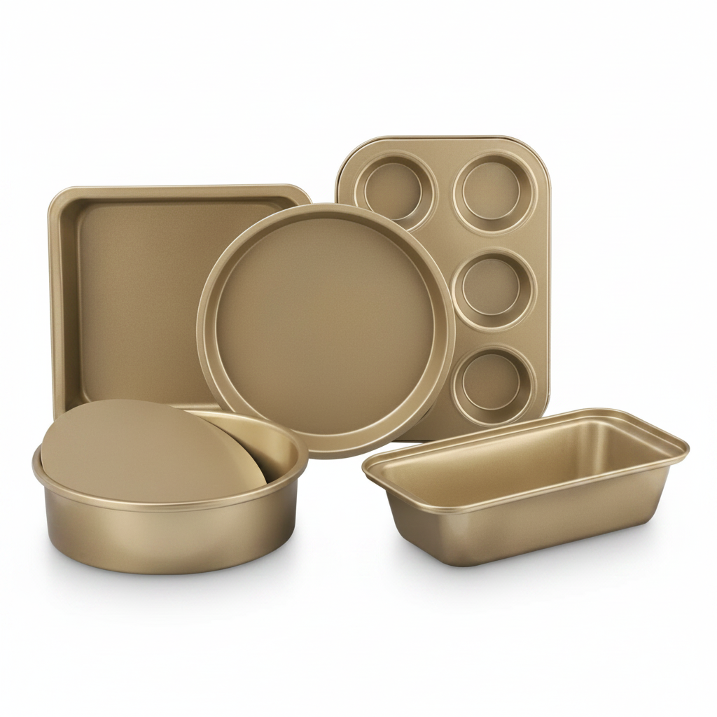 5-Piece Gold Bakeware Set