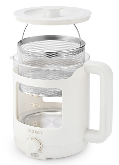 HEALTH POT GLASS COOKER/STEAMER