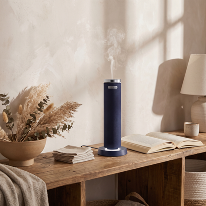 Serenescent Fabric Waterless Home Fragrance Diffuser Blue