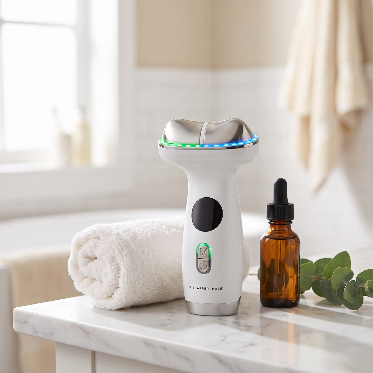 Sharper Image Cold Heat Facial Massager