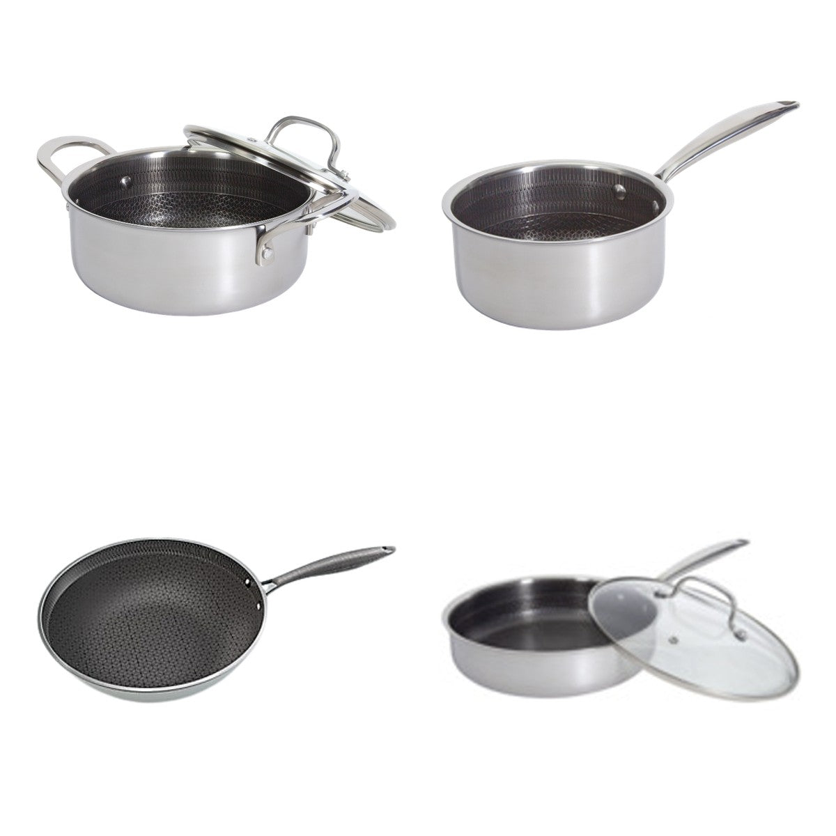 Tri-Ply Stainless Steel Etched Cookware – GPS Virtual Showroom