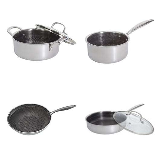 Tri-Ply Stainless Steel Etched Cookware – GPS Virtual Showroom
