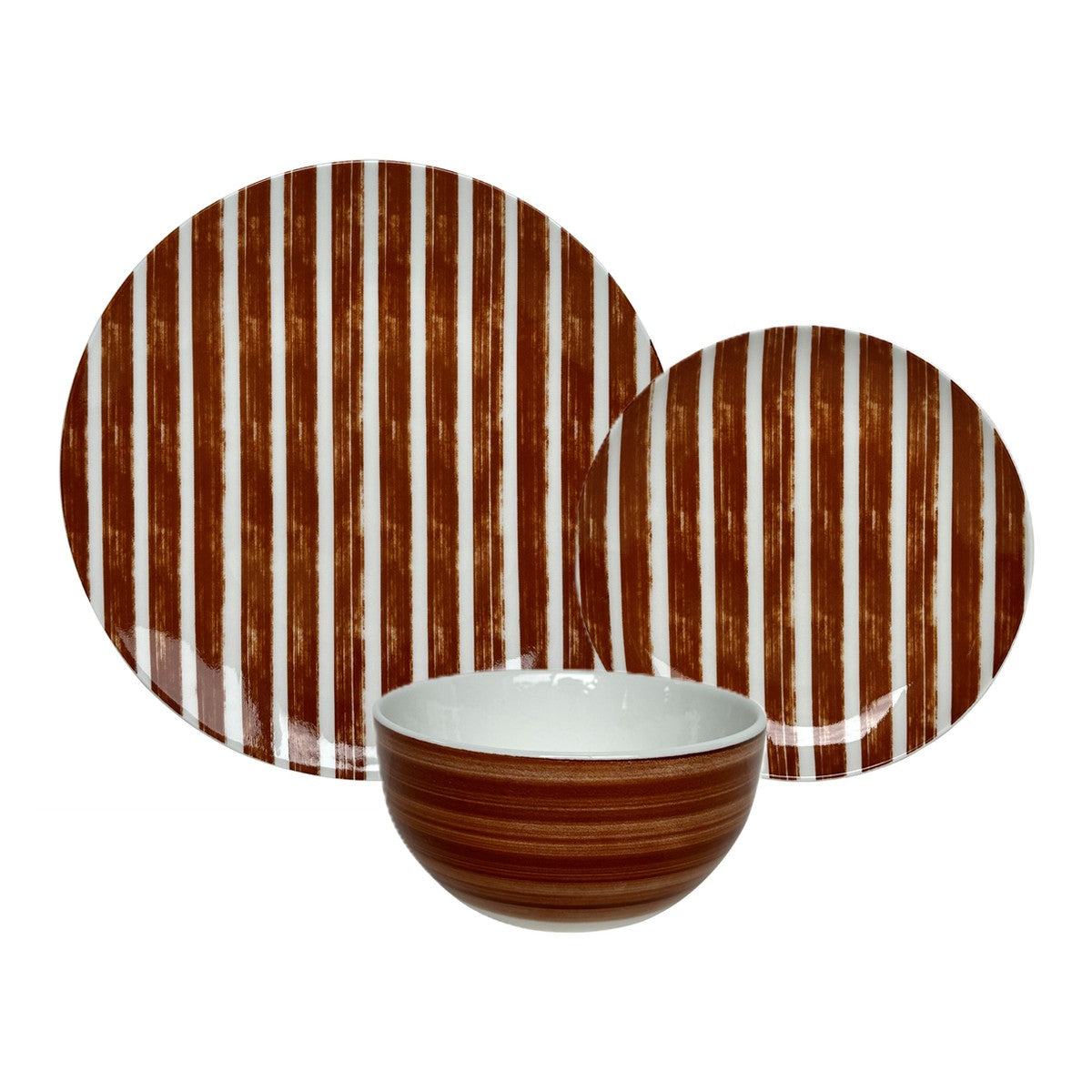 Striped 12pc Dishware Set – GPS Virtual Showroom