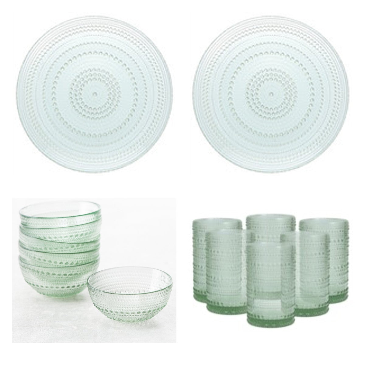 Hobnail Dishes Sage – GPS Virtual Showroom