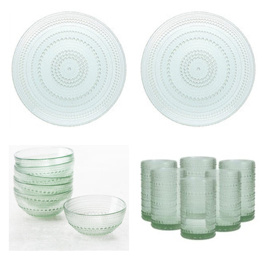Hobnail Dishes Sage – GPS Virtual Showroom