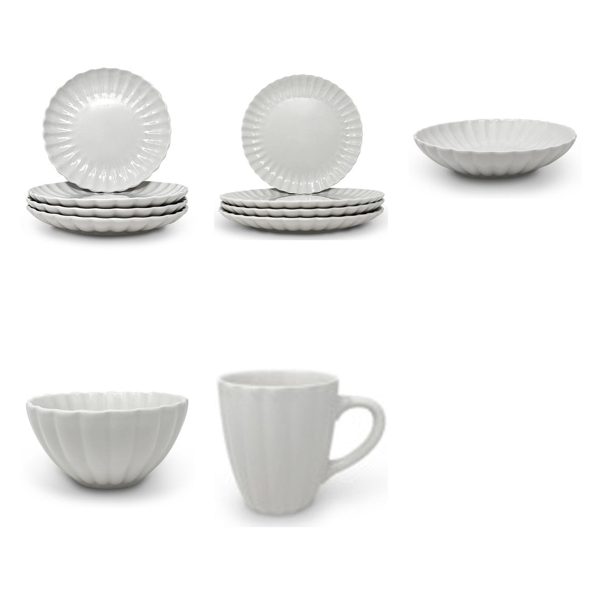 Modern Scalloped Dishes – GPS Virtual Showroom