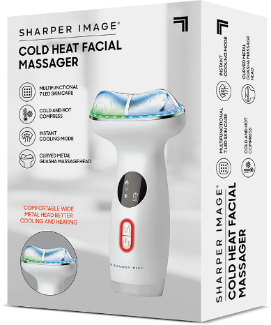 Sharper Image Cold Heat Facial Massager